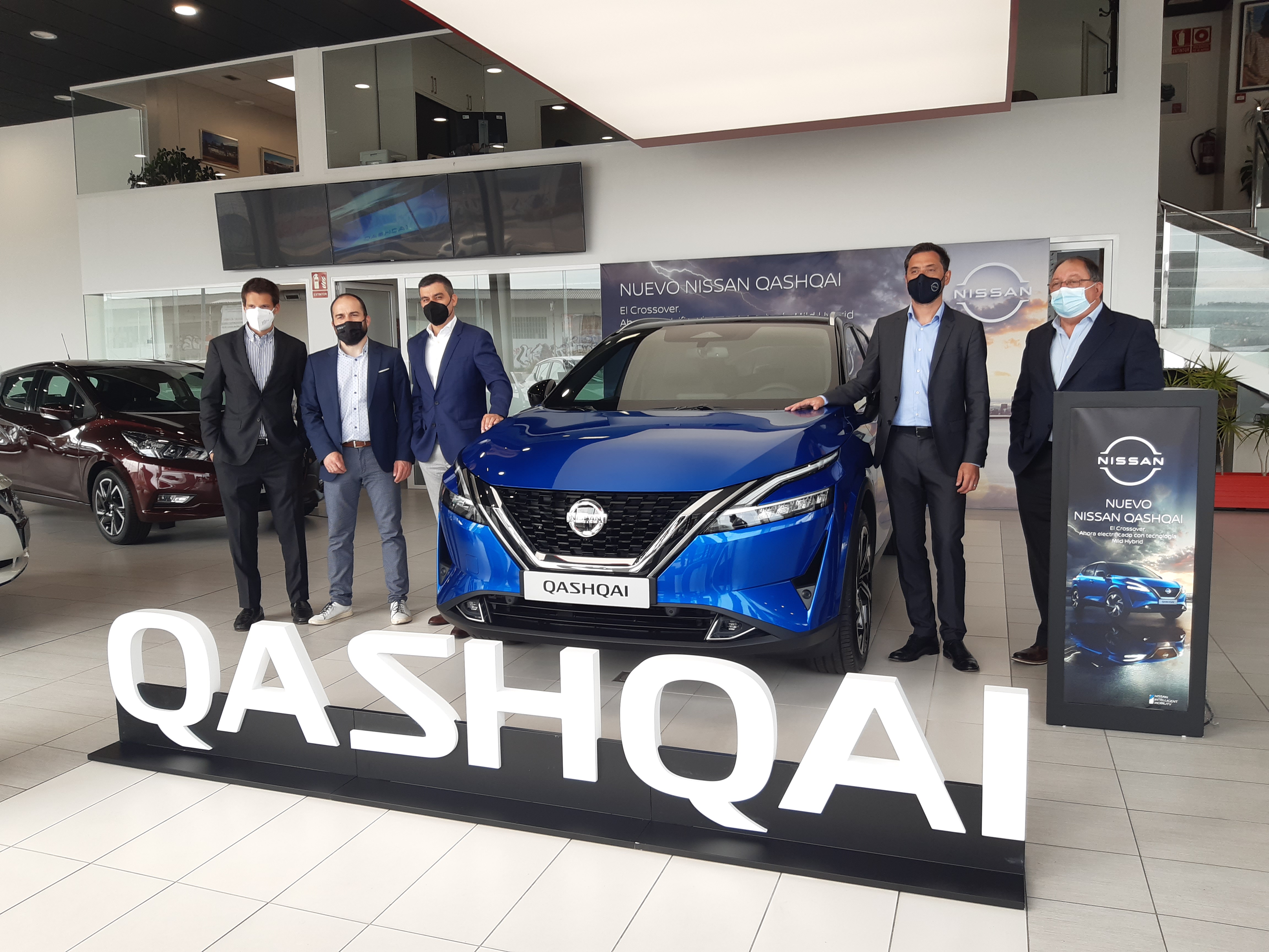 Imagen de la presentación del nuevo Nissan Qashqai en Rofervigo