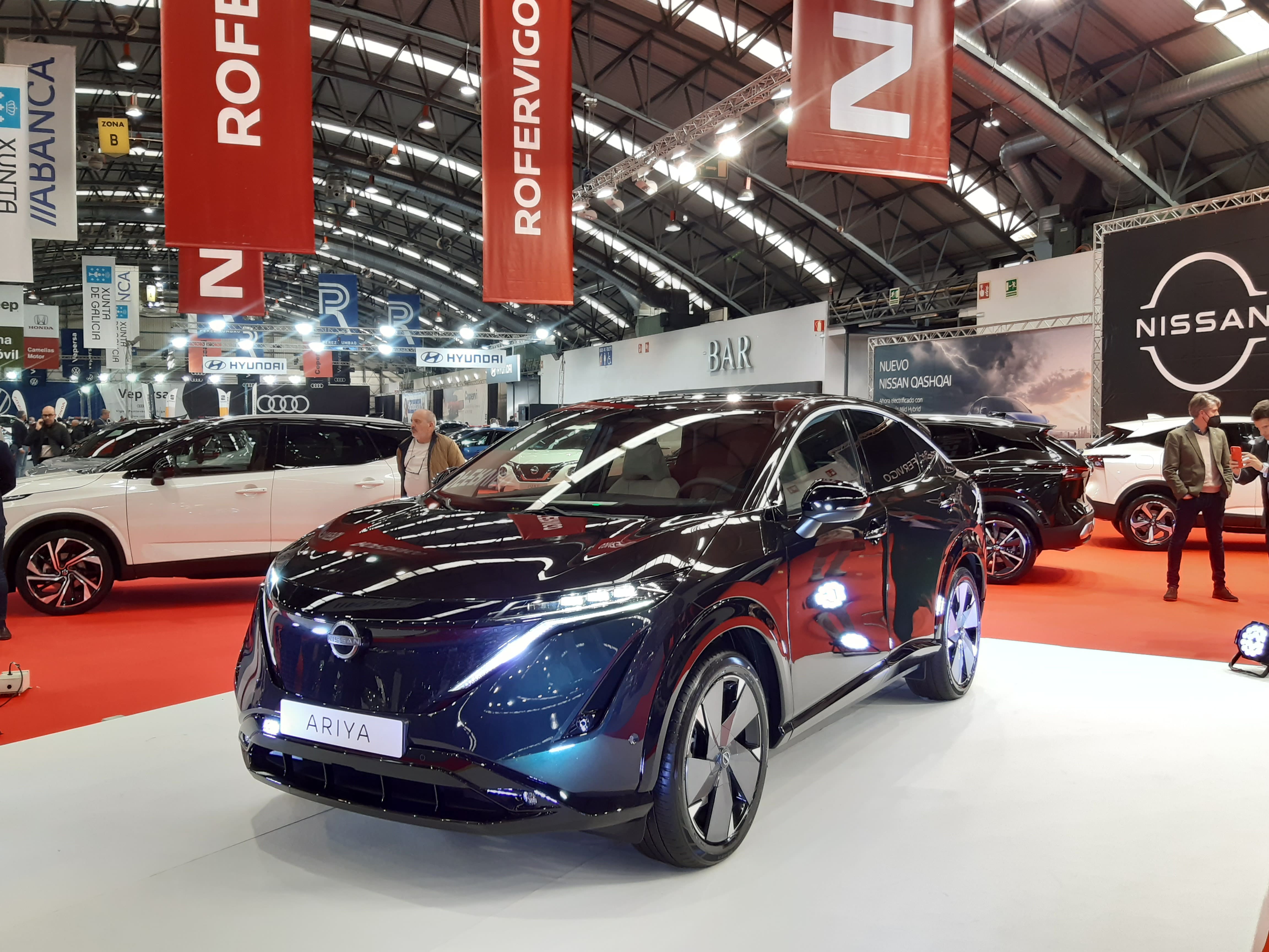 Rofervigo presentó en exclusiva el Nuevo Nissan Ariya en el Salón del Automóvil de Vigo