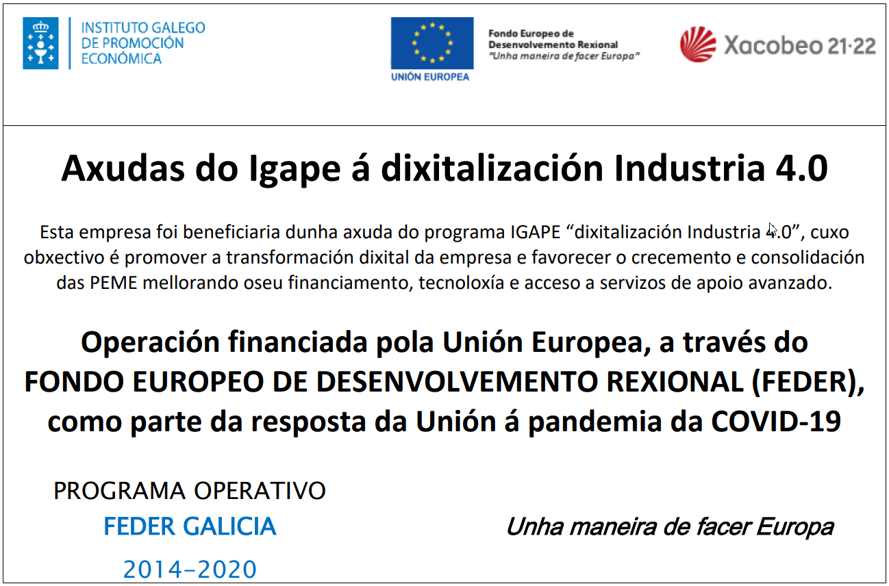 Axudas do Igape á dixitalización Industria 4.0